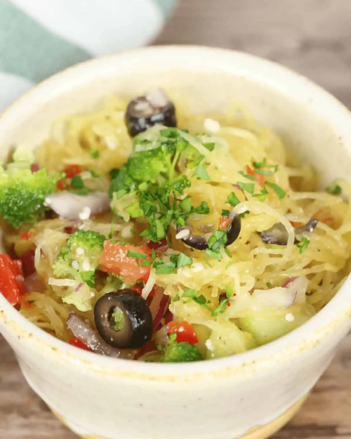 California Spaghetti Squash Salad