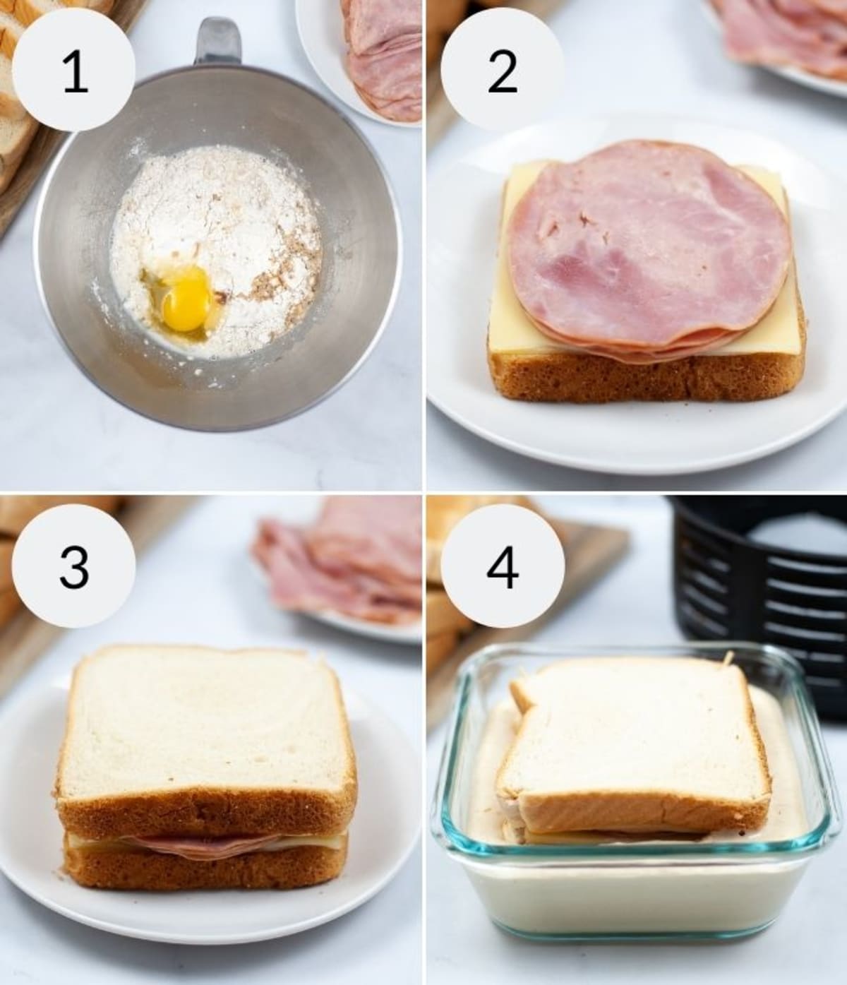 Air Fryer Monte Cristo