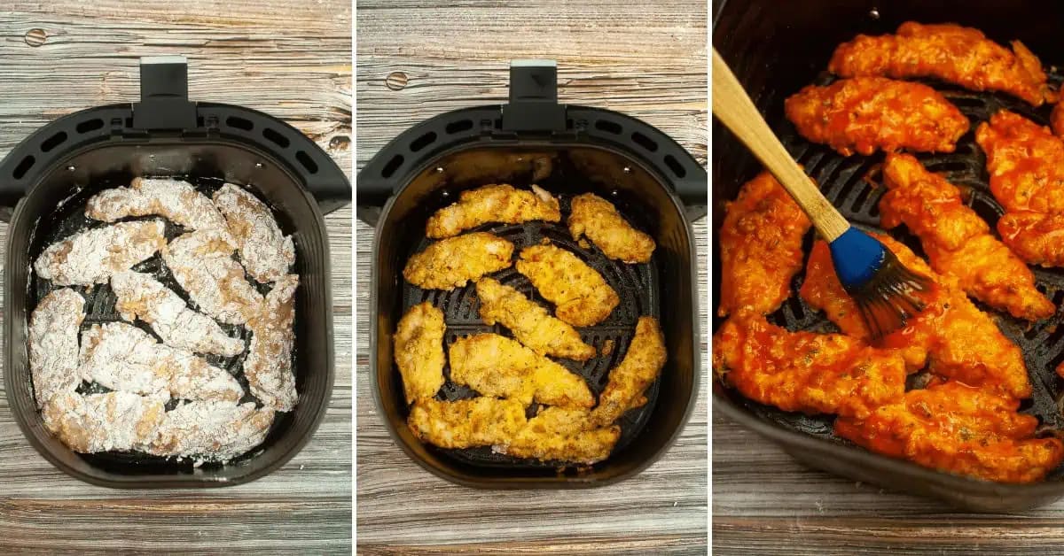 Air Fryer Buffalo Chicken Tenders