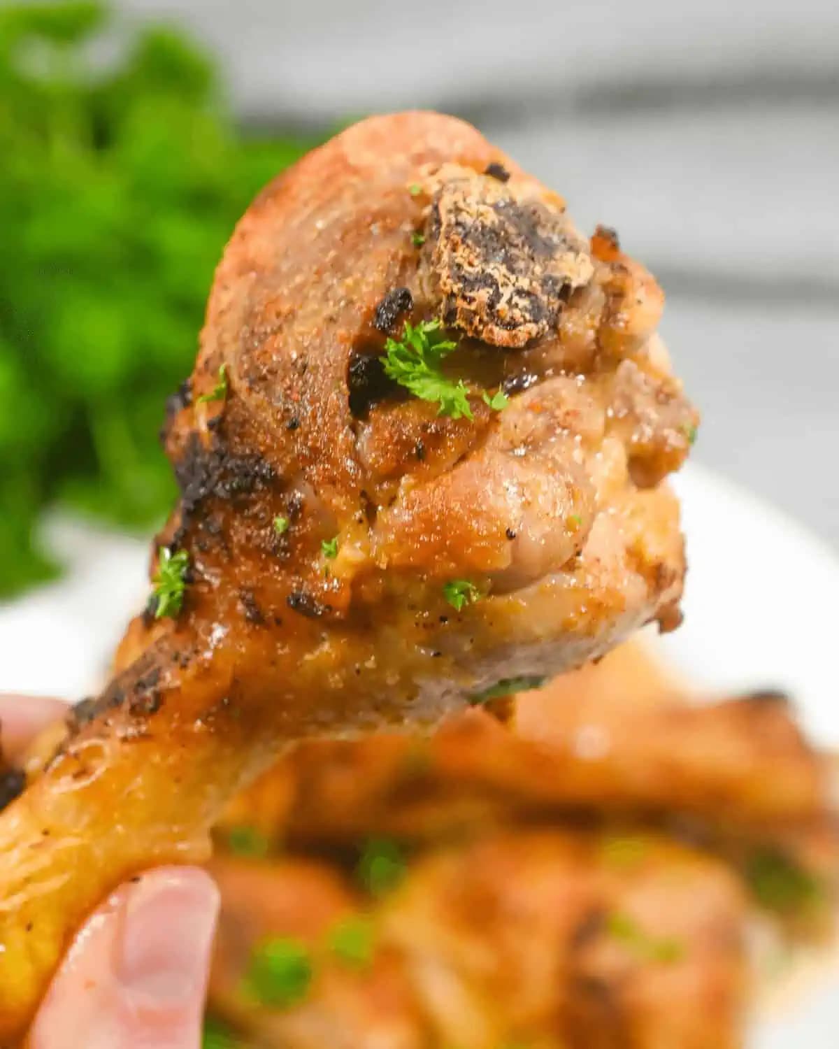 Spicy Roasted Chicken Legs