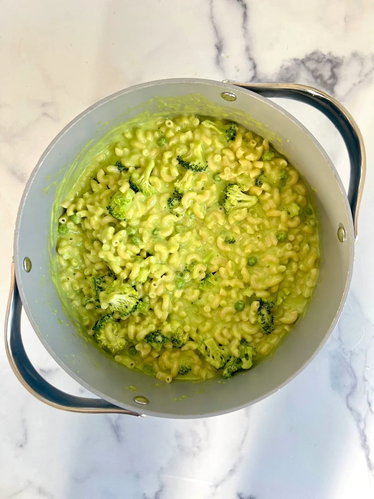 Green Mac and Cheese