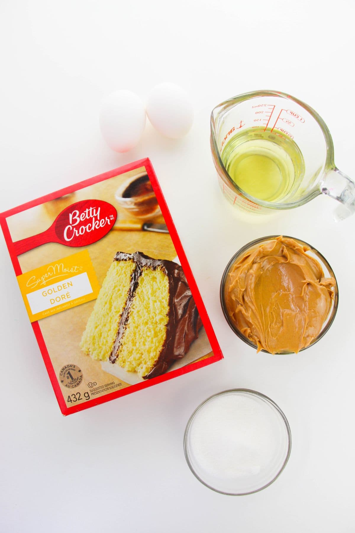 Cake Mix Peanut Butter Cookies