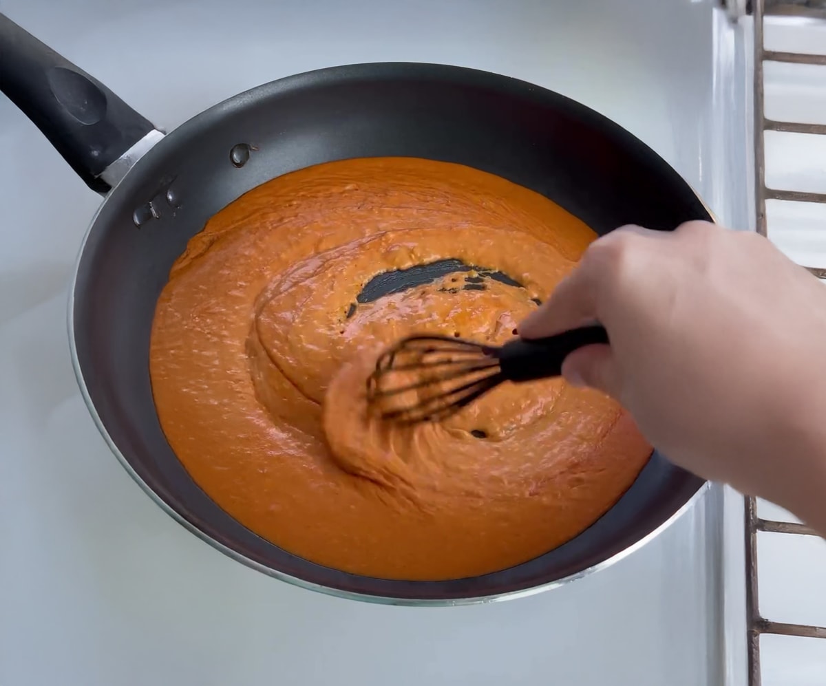 Creamy Tomato Parmesan Pasta