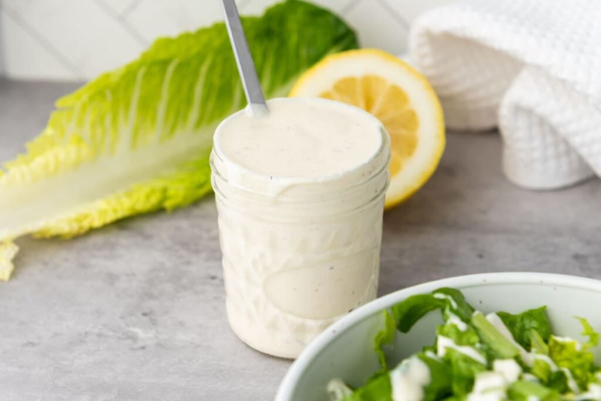 Greek Yogurt Caesar Dressing Recipe