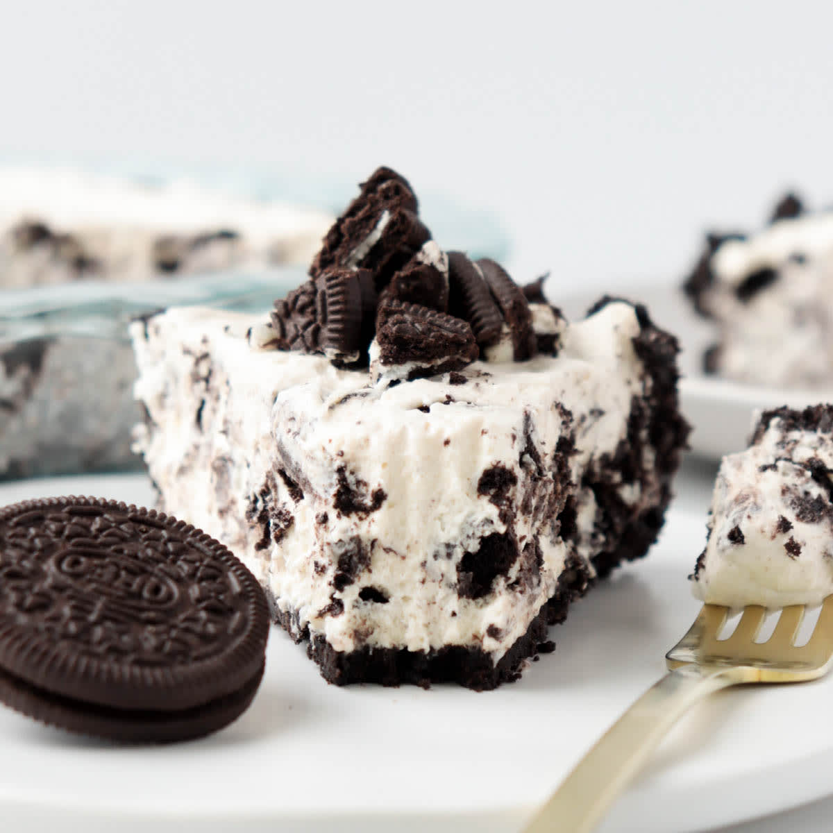 No-Bake Oreo Pie