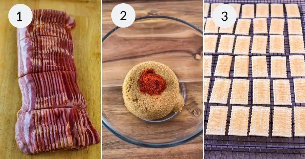 Glazed Bacon Crackers