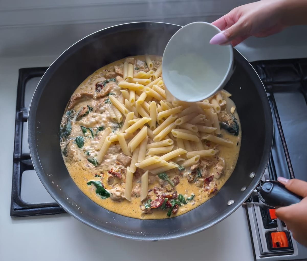 Marry Me Chicken Penne Pasta