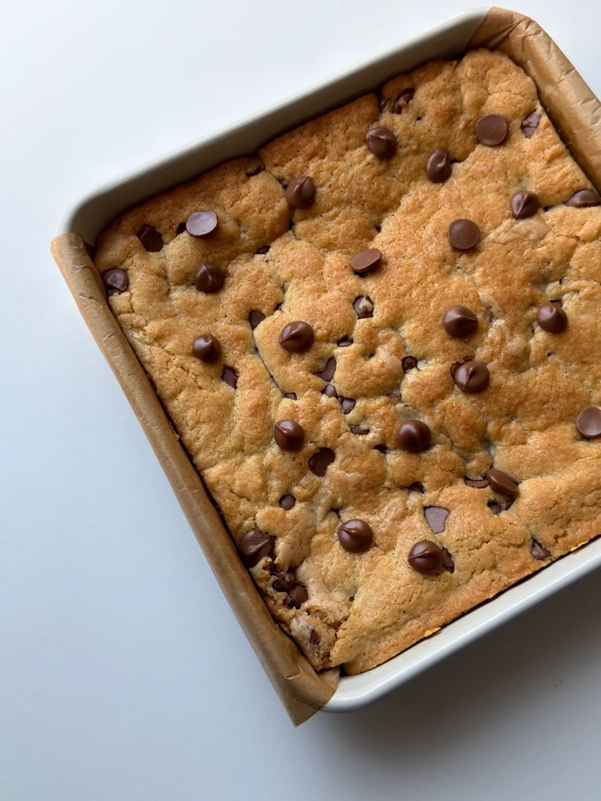 Brown Butter Chocolate Chip Blondies