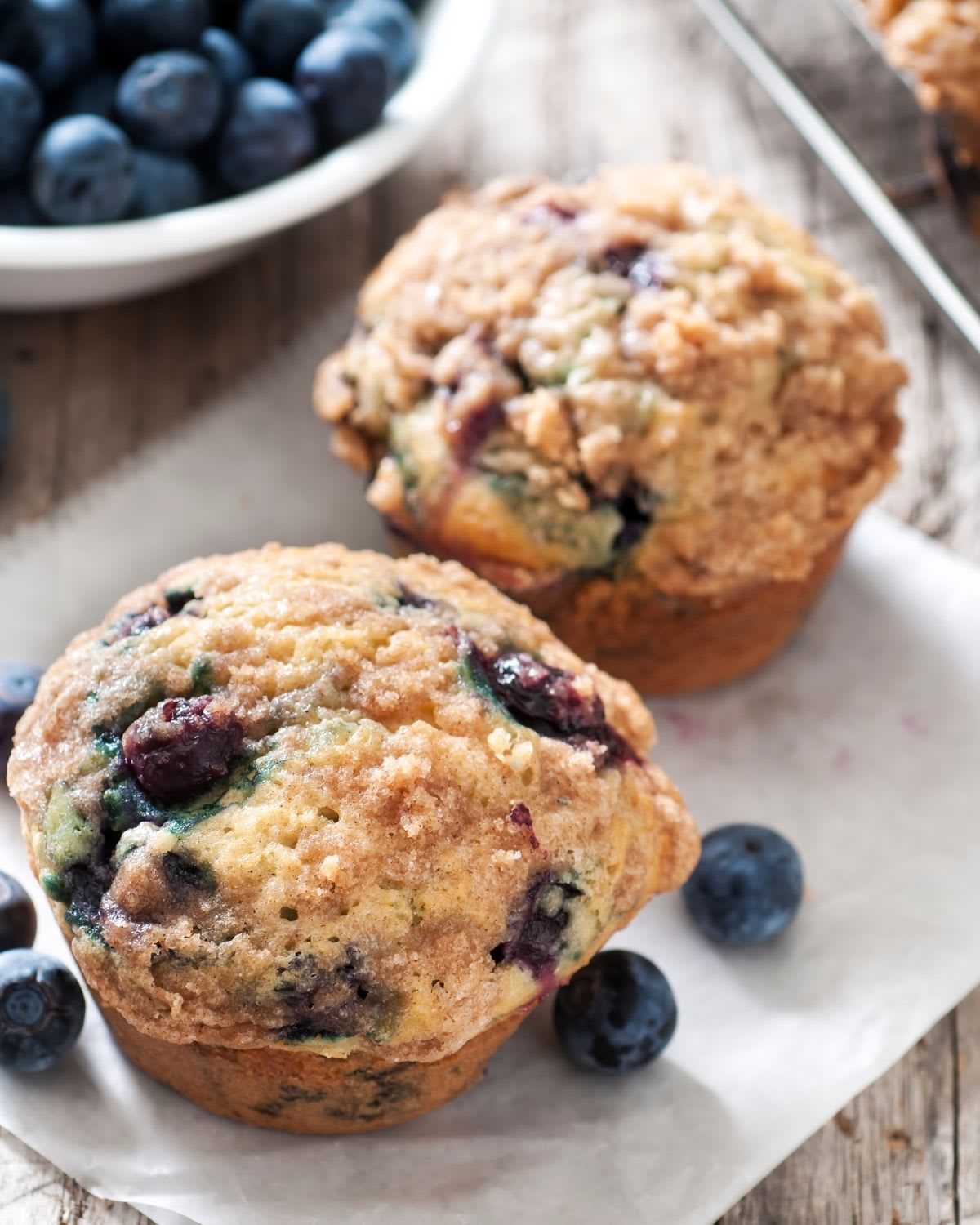 Old Fashioned Blueberry Muffins