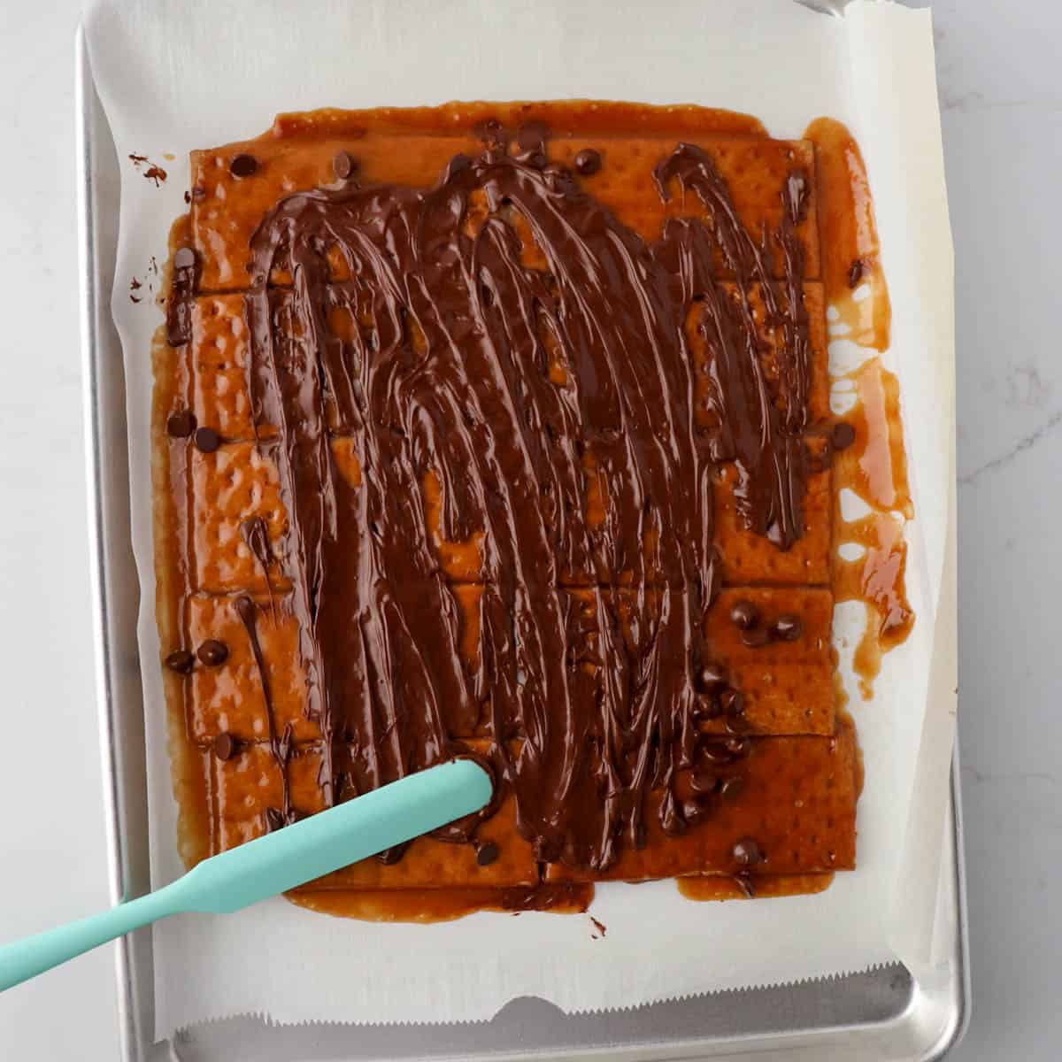 Graham Cracker Toffee Bark