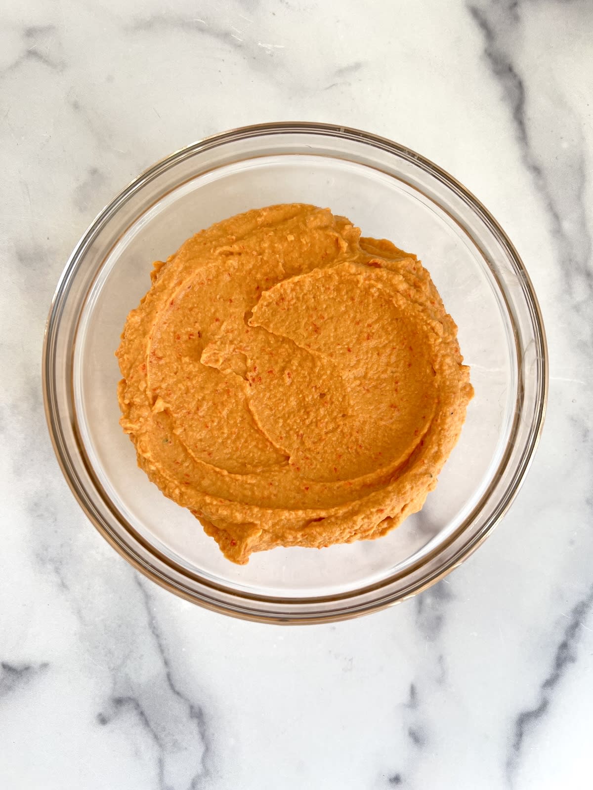 Roasted Red Bell Pepper Hummus