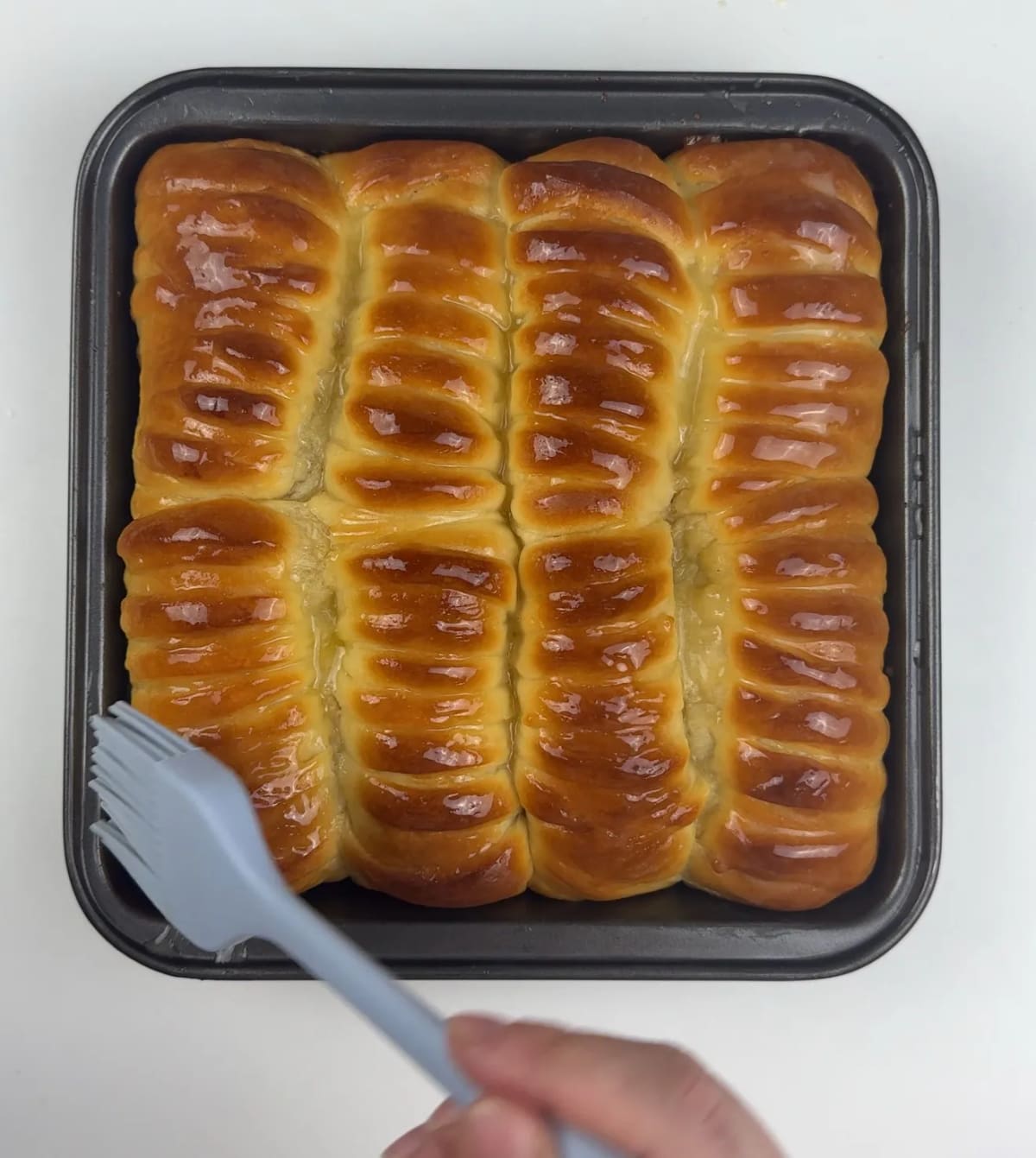 Chocolate-Nutella Filled Brioche 