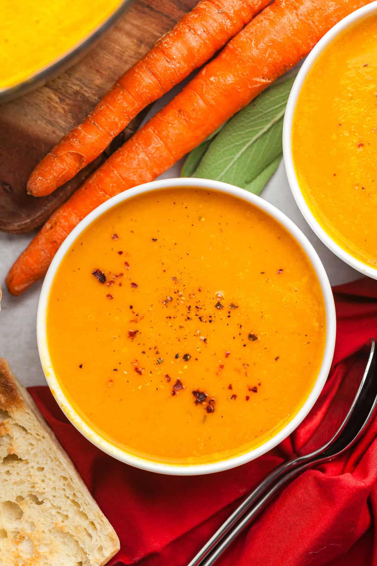White Bean Carrot Soup