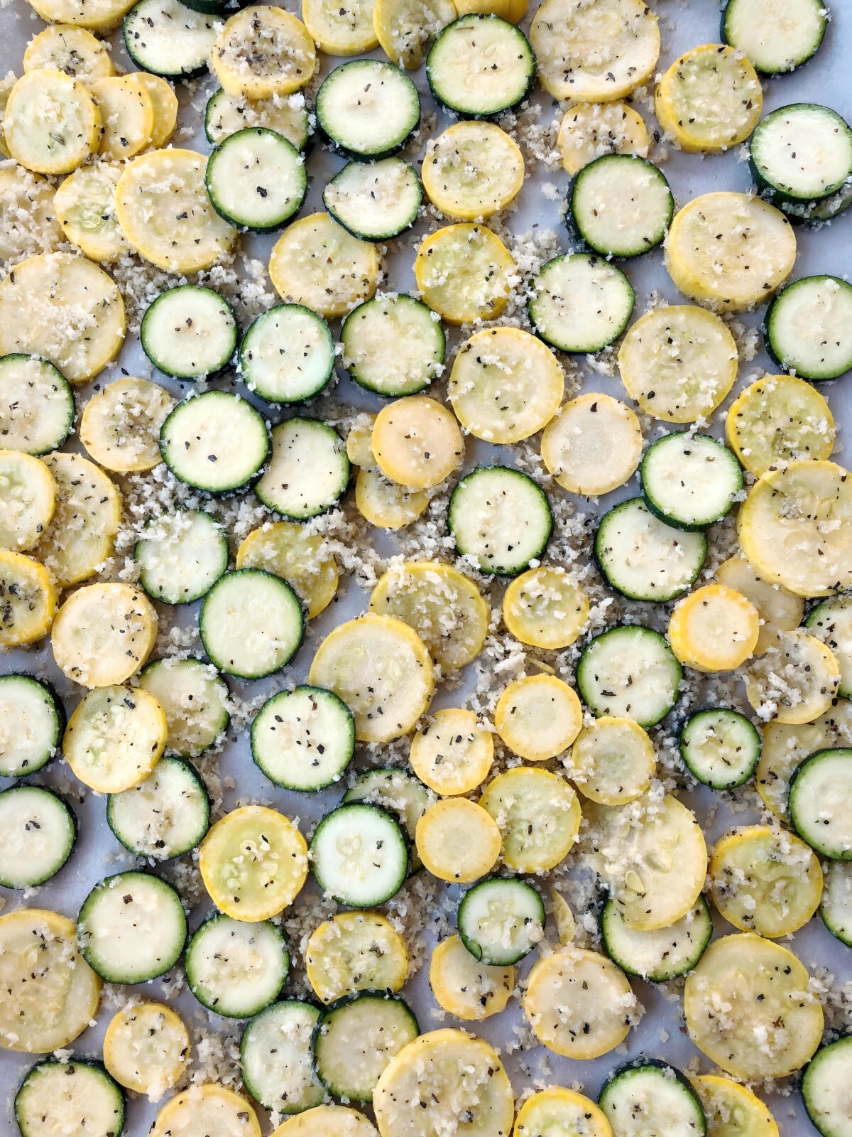 Crispy Baked Zucchini and Squash