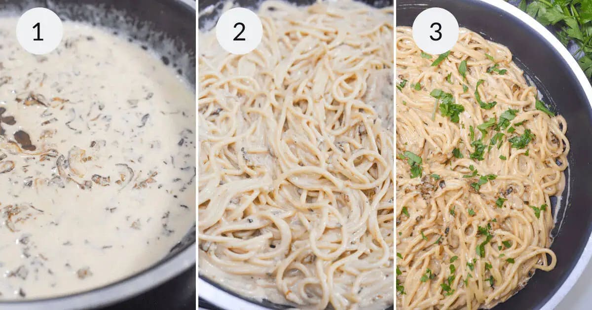 Caramelized Onion Pasta