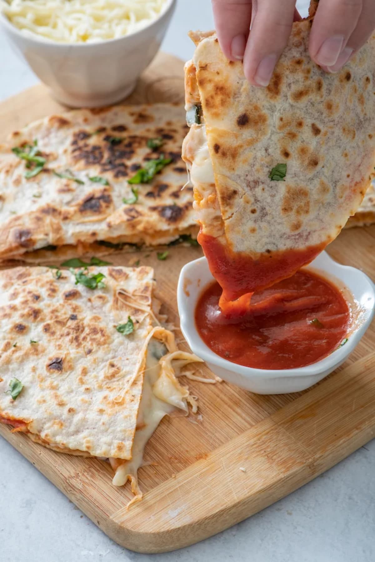 Pizza Quesadillas