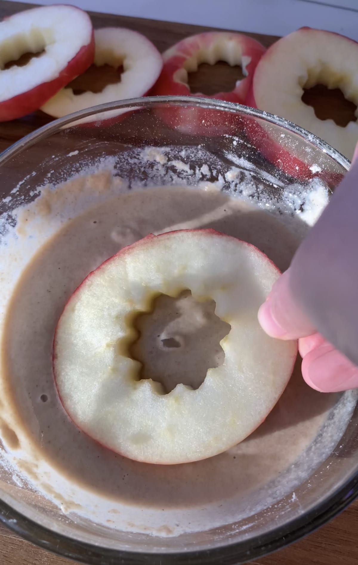 Apple Pancake Rings