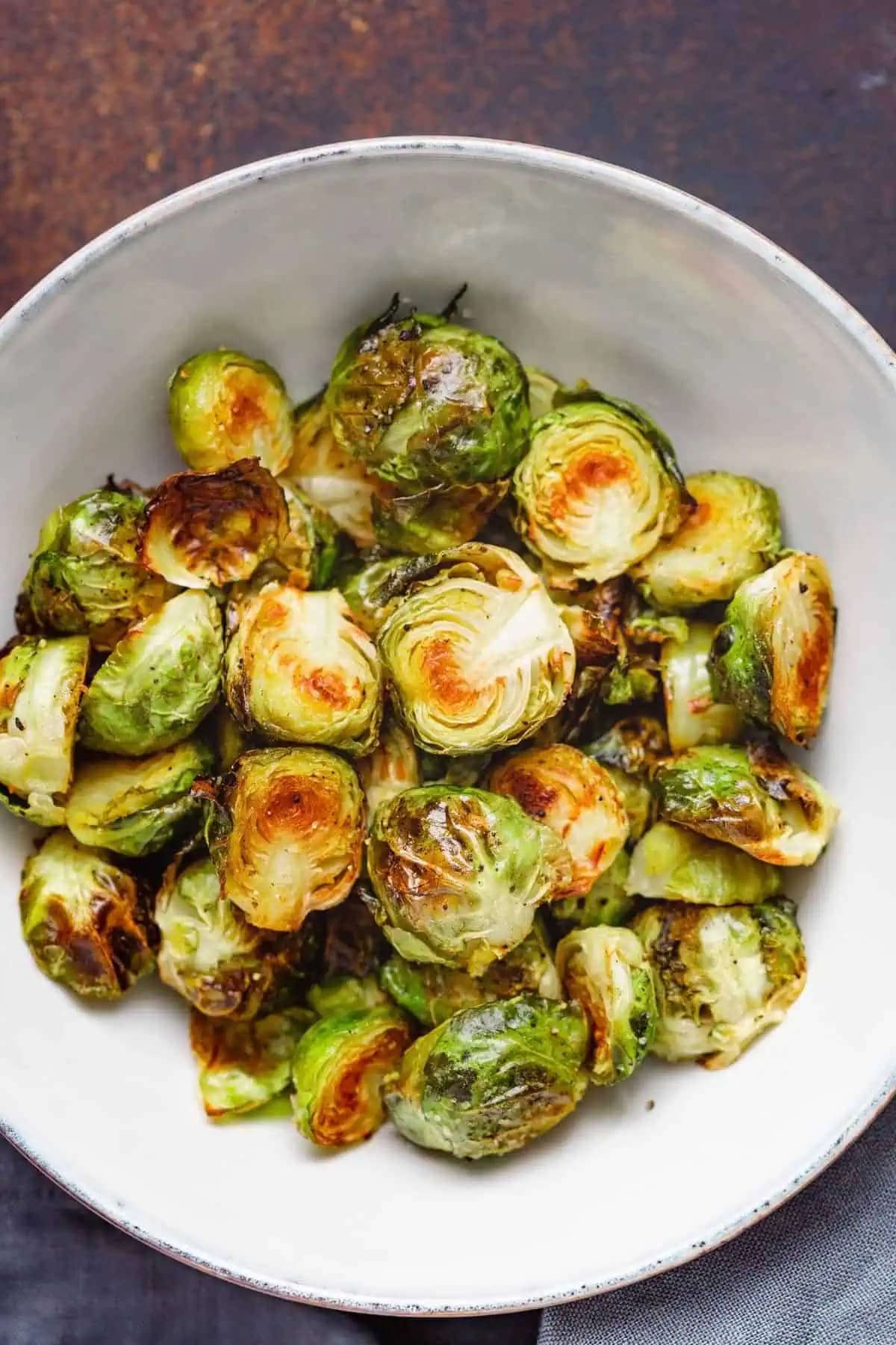 Maple Glazed Brussel Sprouts