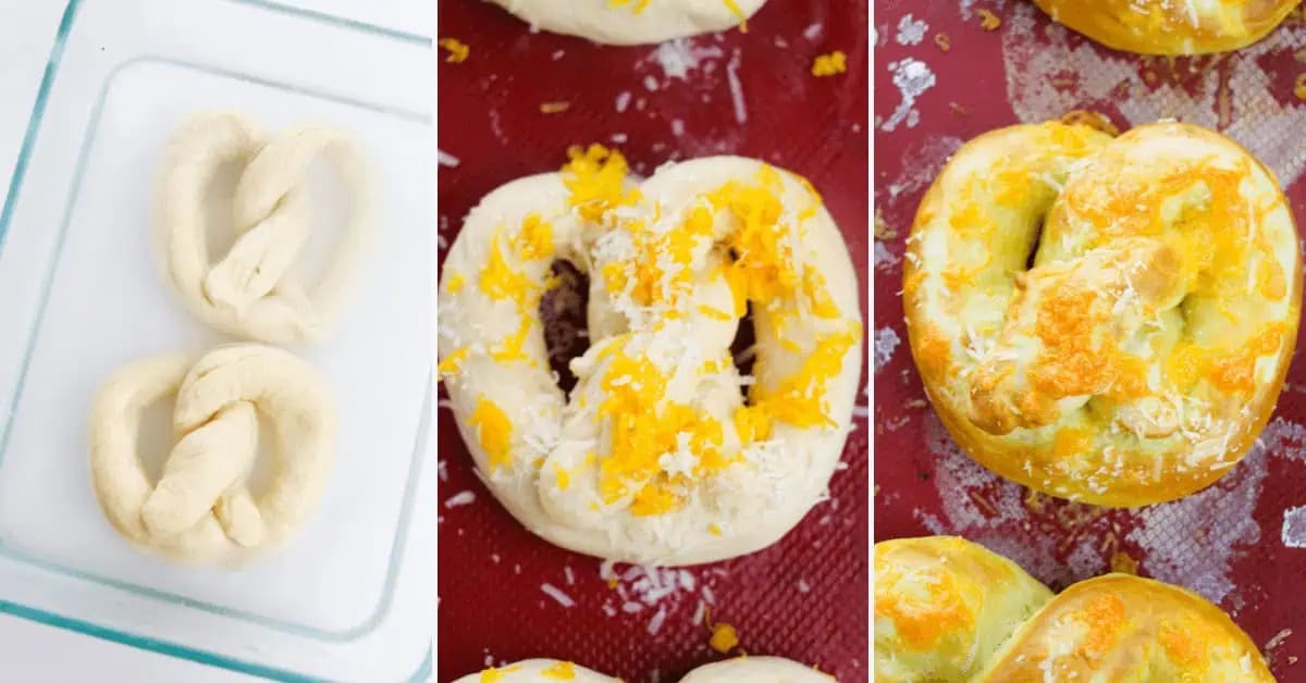 Homemade Philly Soft Pretzels with Cheese