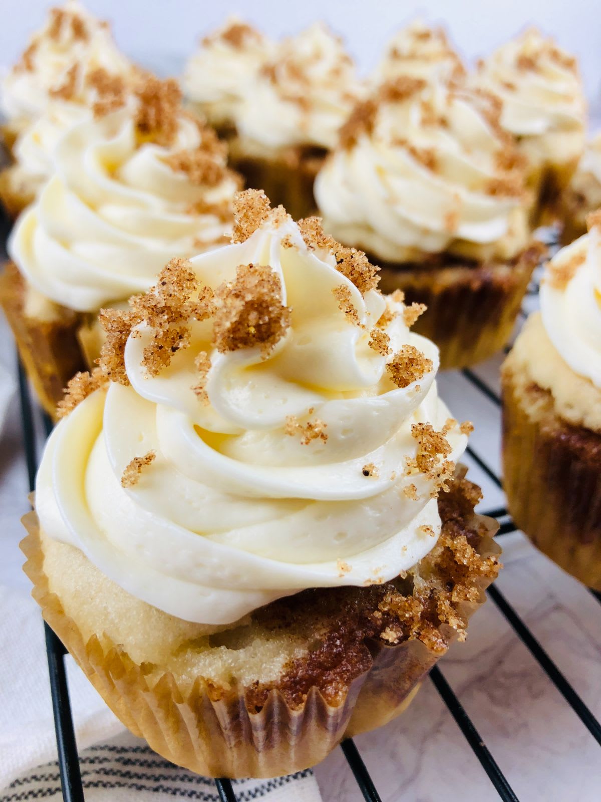Banana and Cinnamon Cupcakes