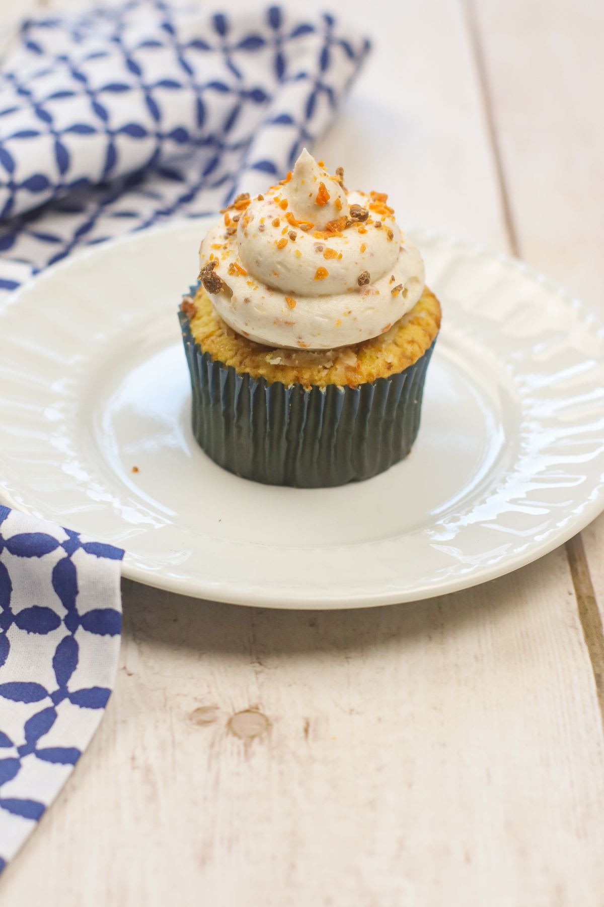 Butterfinger Cupcakes