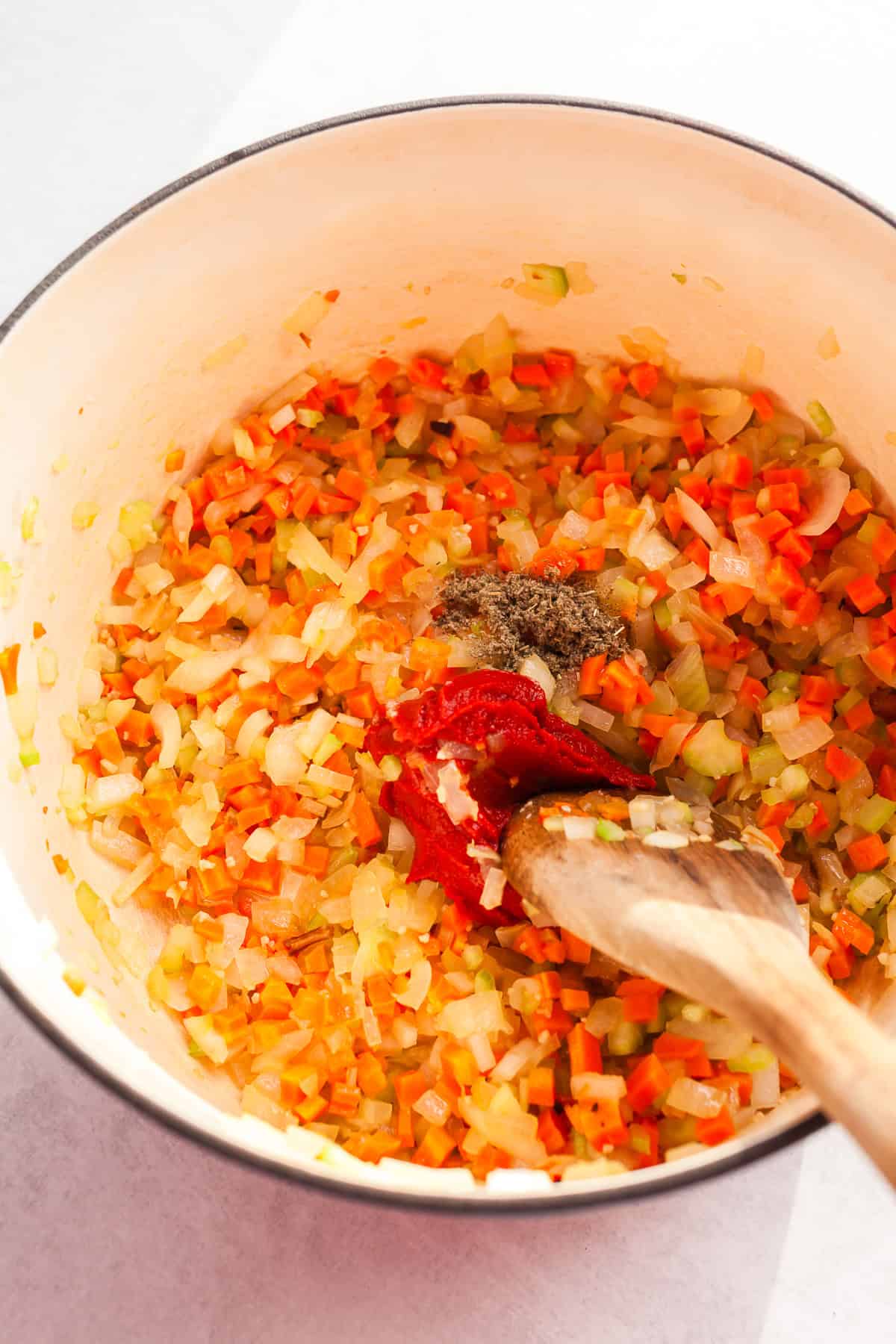 French Lentils Braised in Red Wine and Caramelized Onions