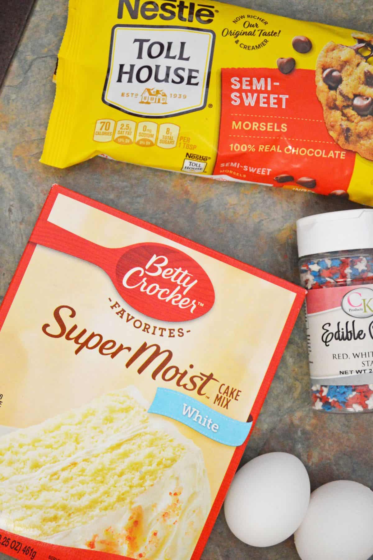 Cake Mix Chocolate Chip Cookies