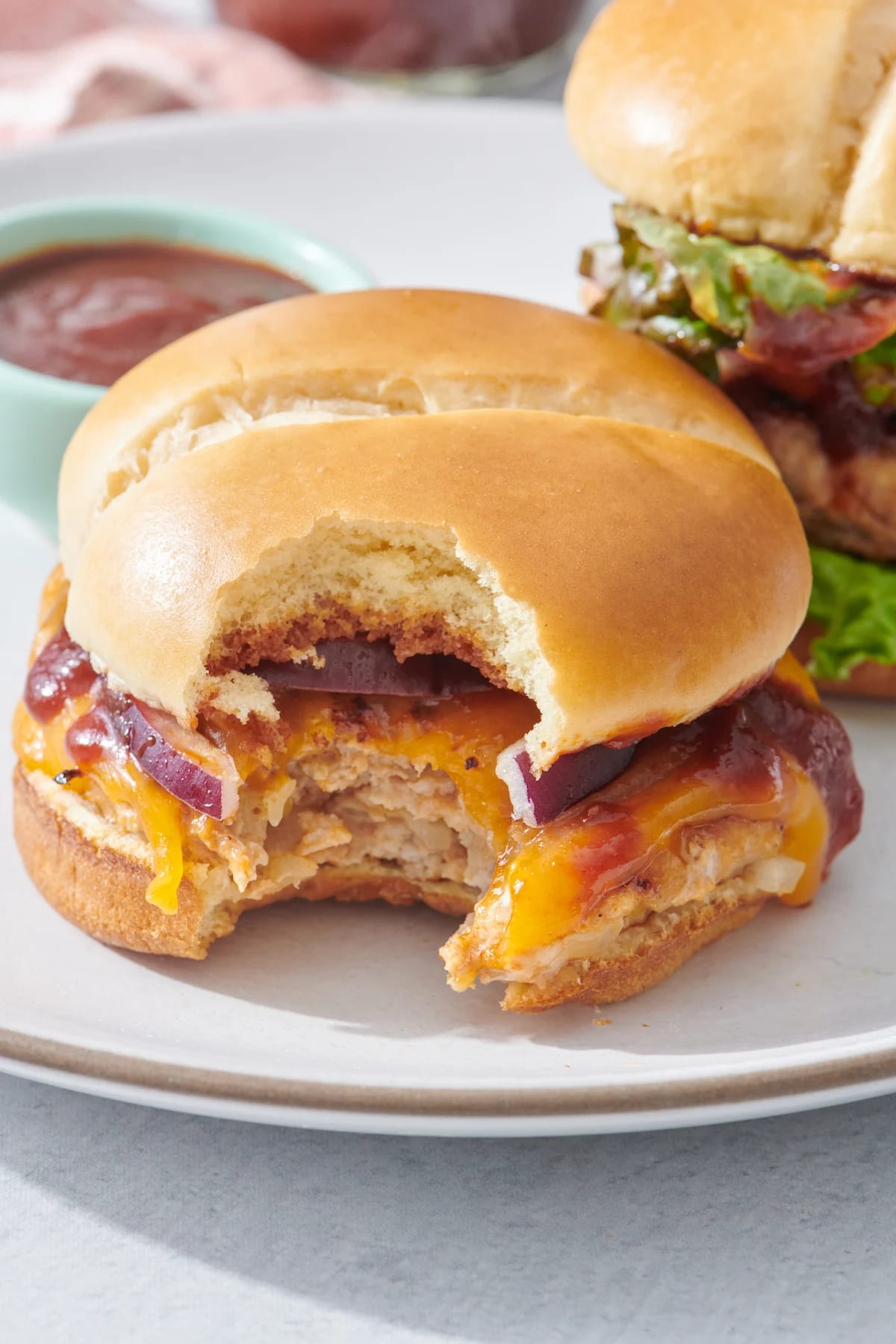 BBQ Chicken Burgers