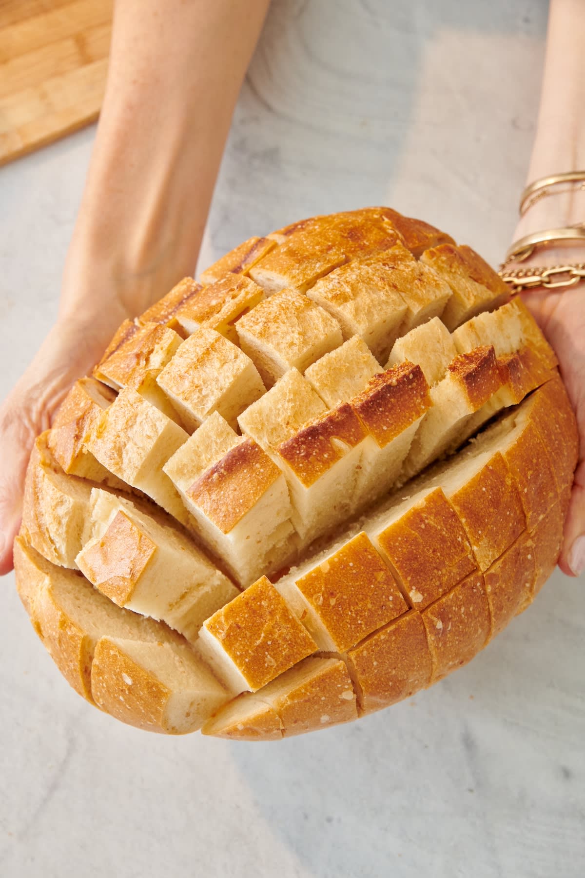 Pull Apart Cheese Bread