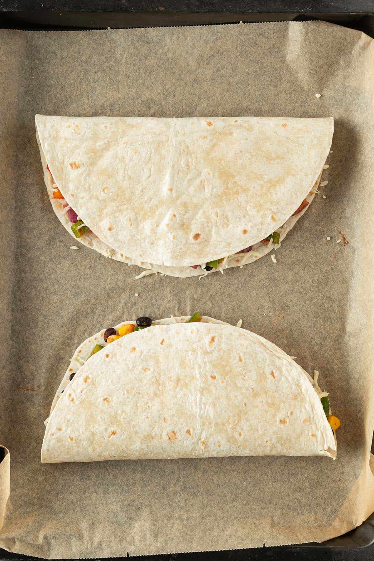 Easy Vegetarian Quesadilla