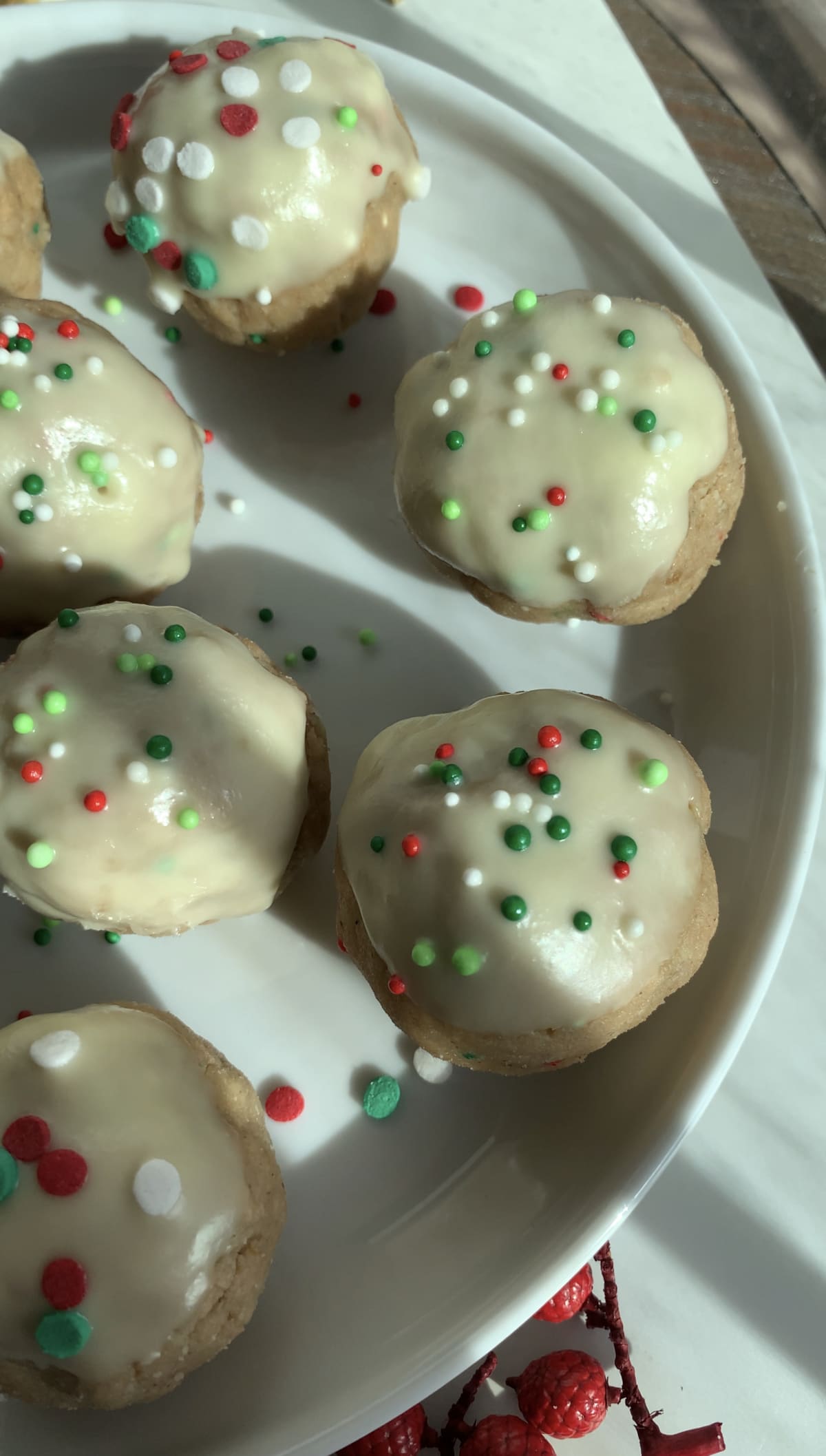 Sugar Cookie Protein Bites