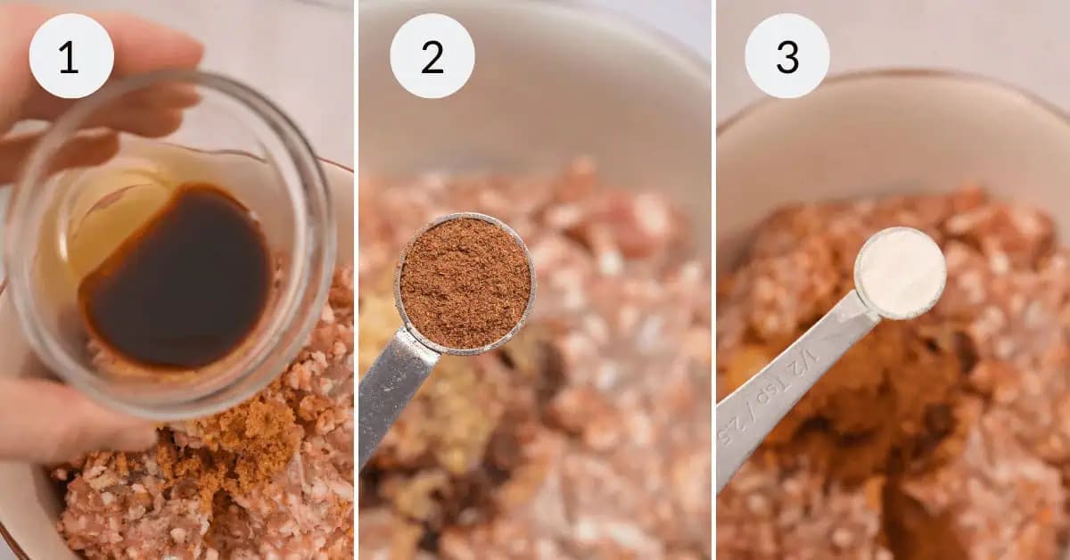 Asian Pork Meatballs