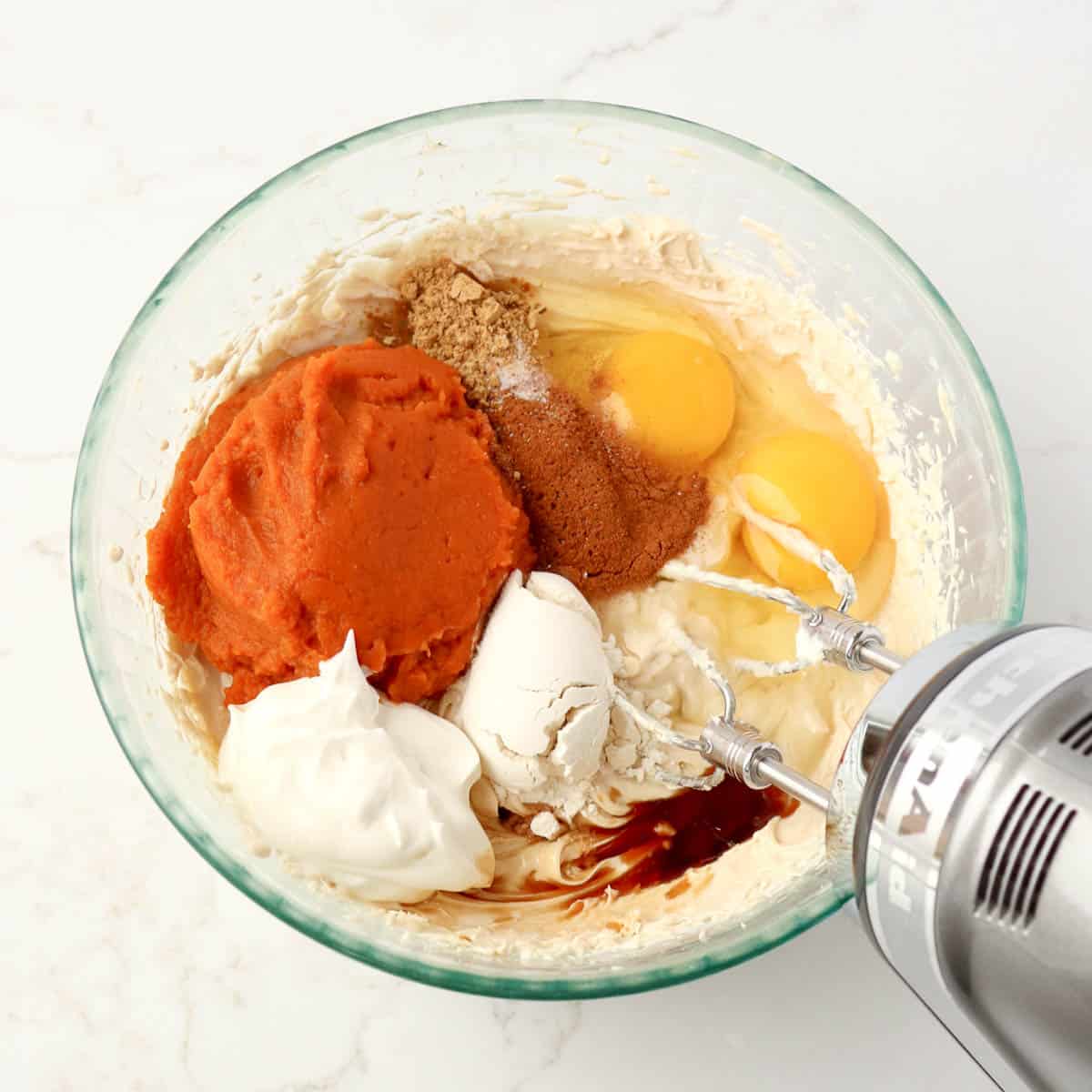 Pumpkin Cheesecake Bars with Gingersnap Crust