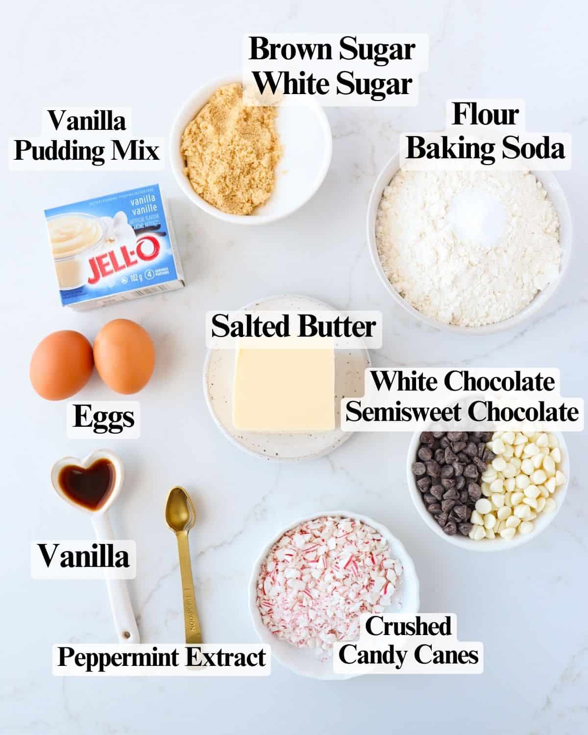 Peppermint Chocolate Chip Cookies