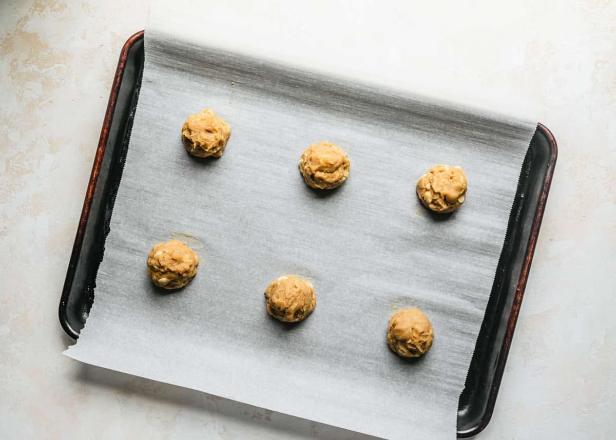 Small Batch White Chocolate Macadamia Nut Cookies