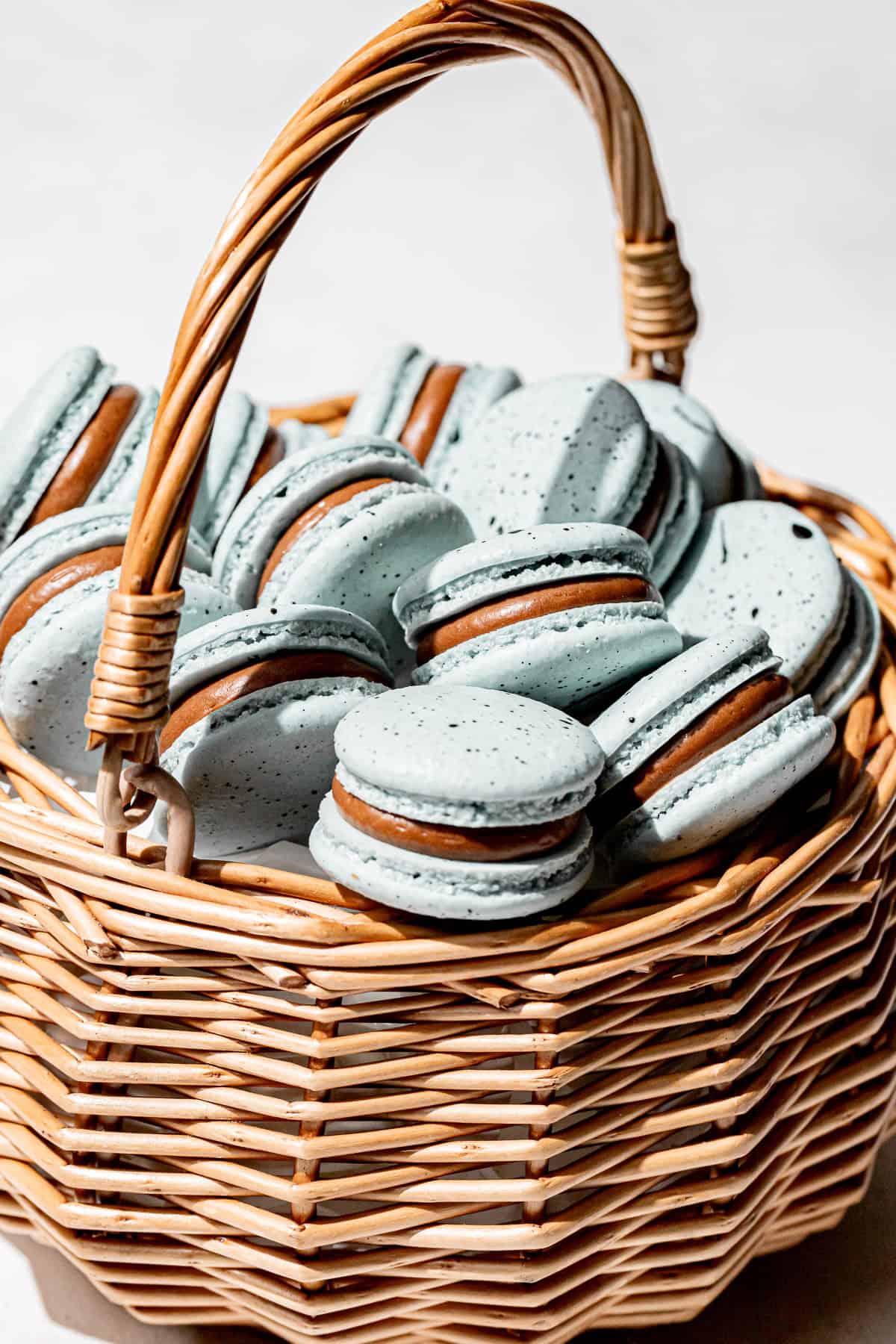 Robin's Egg Macarons