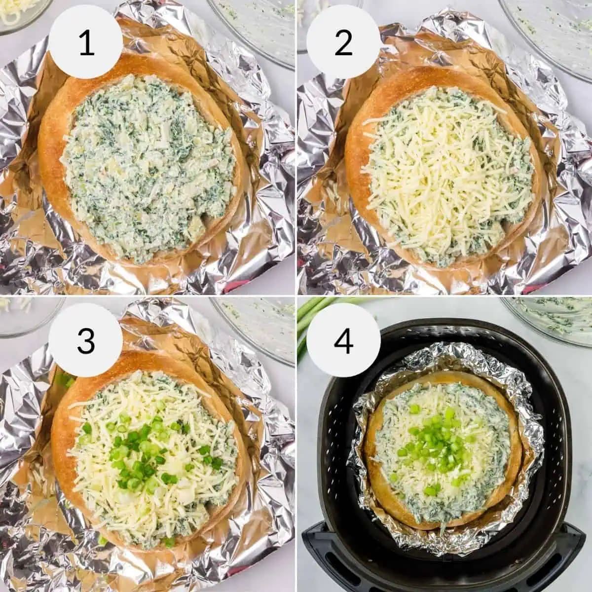 Spinach and Artichoke Dip without Mayo