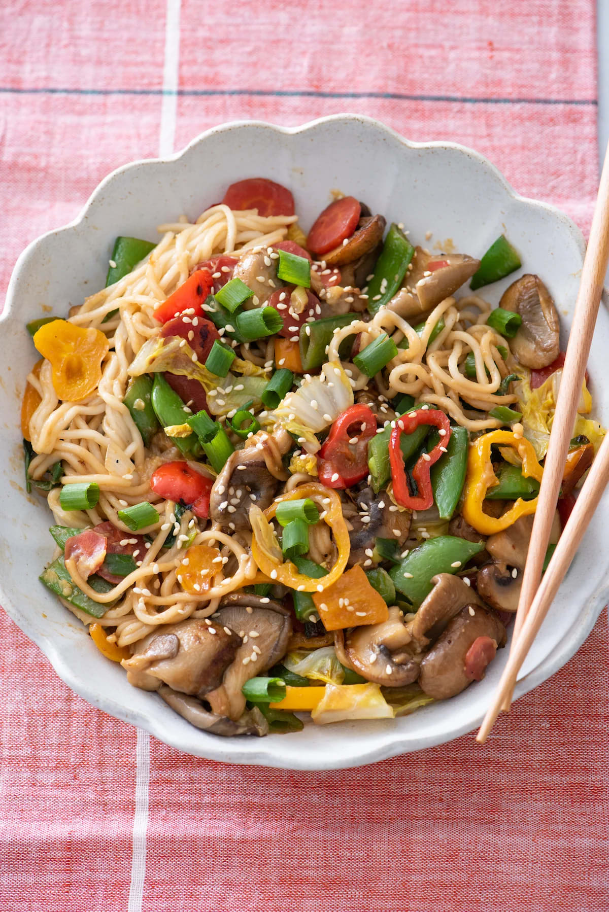 Ramen Noodle Stir Fry