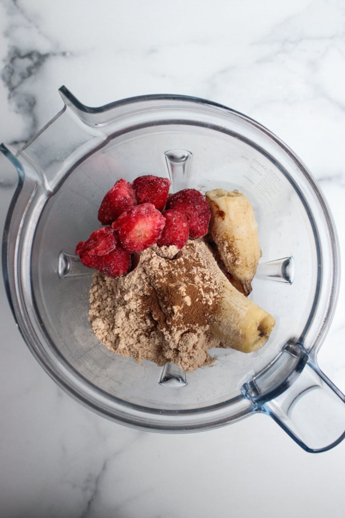 Strawberry Banana Espresso Smoothie Bowl