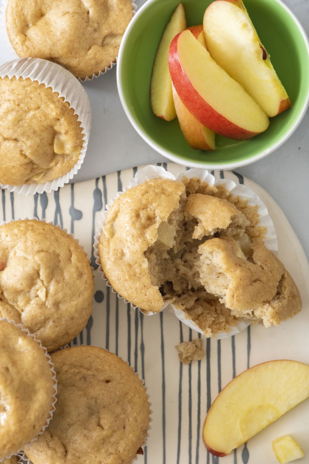 Apple Applesauce Muffins
