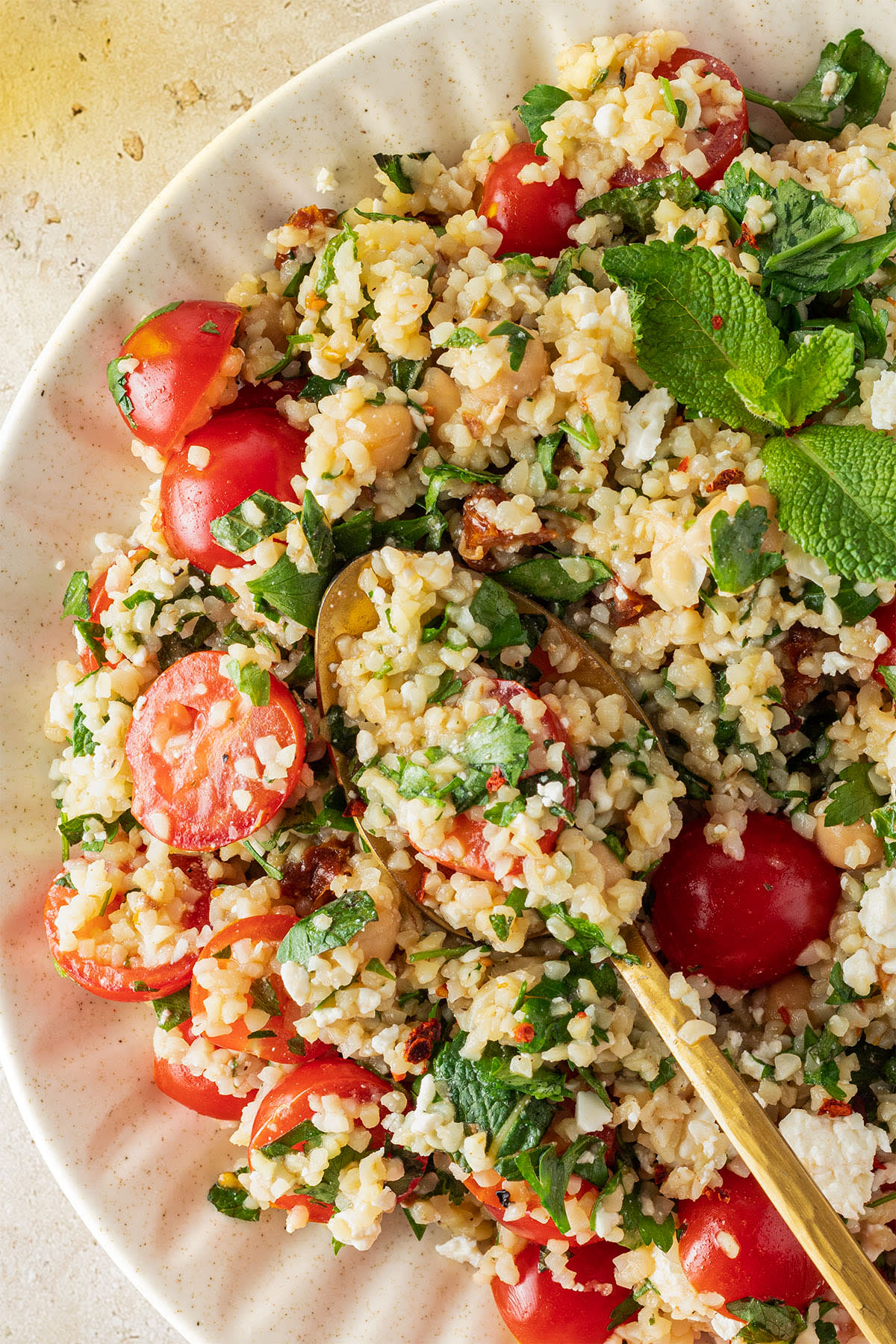 Bulgur Salad with Feta