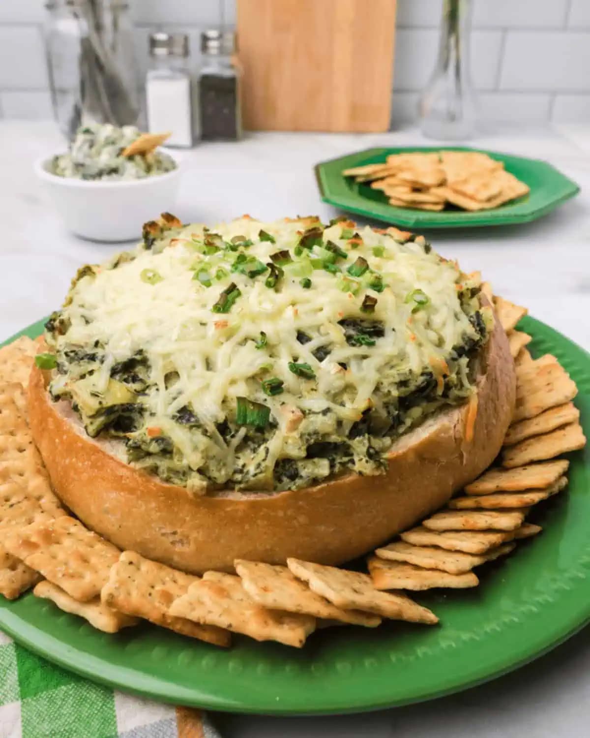 Spinach and Artichoke Dip without Mayo