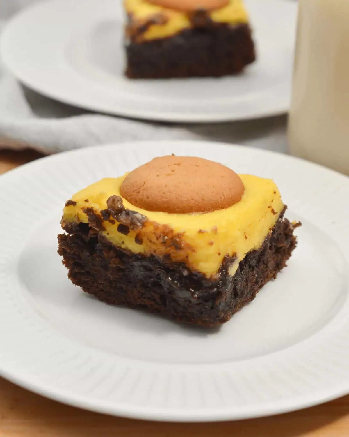 Banana Pudding Brownies