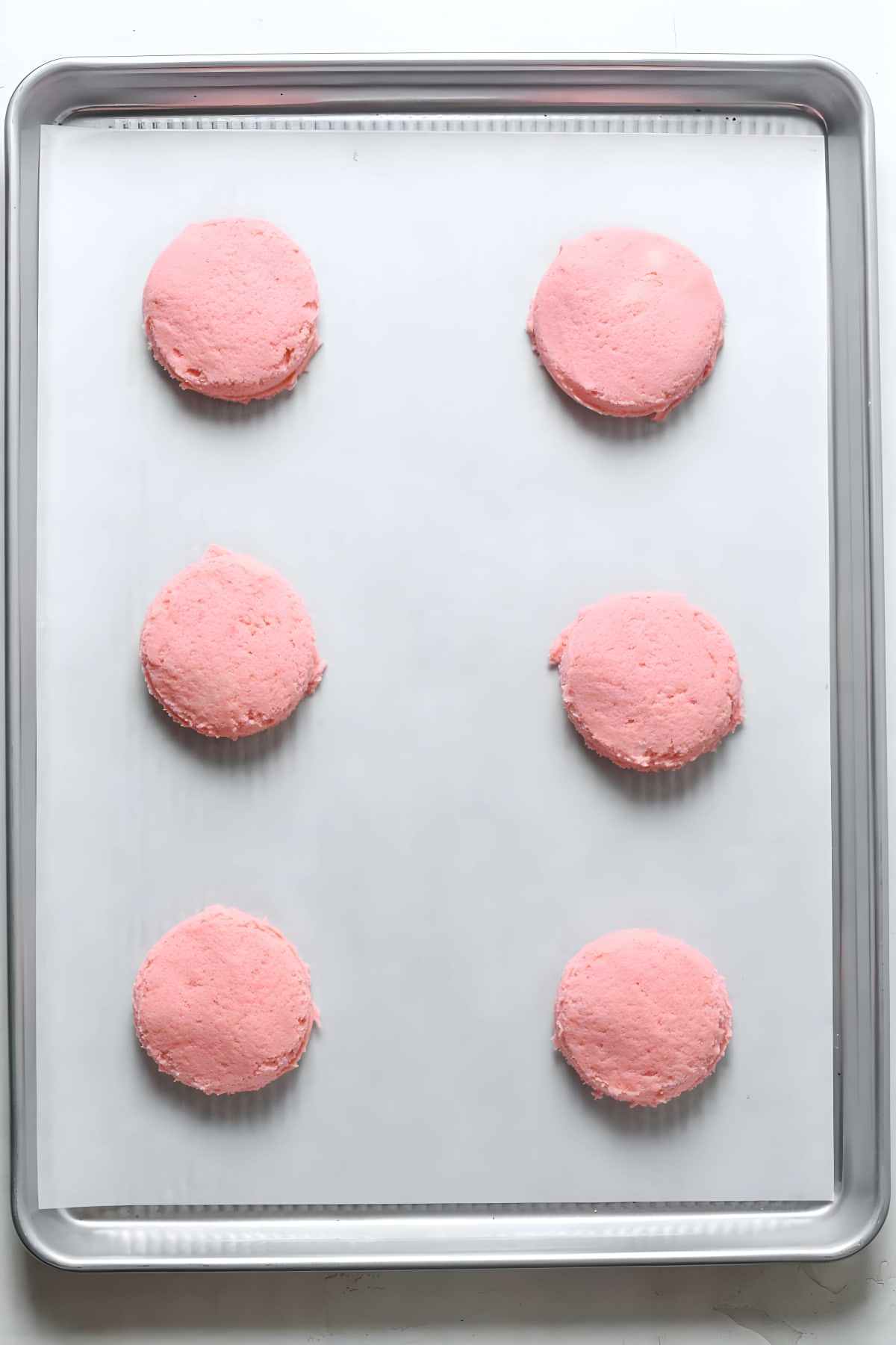 Pink Sugar Cookies