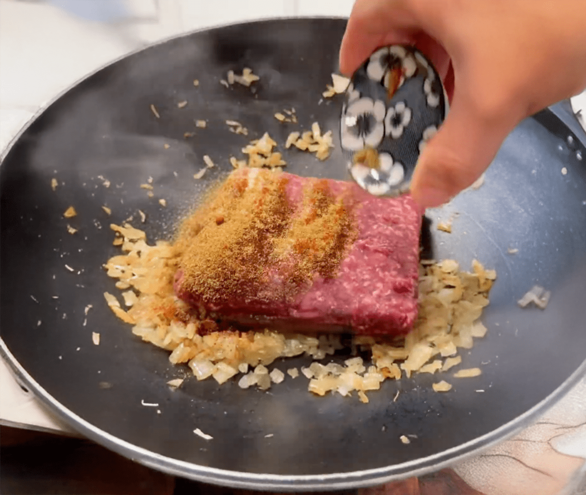 Beef & Sweet Potato Bowls with Garlic Herb Sauce