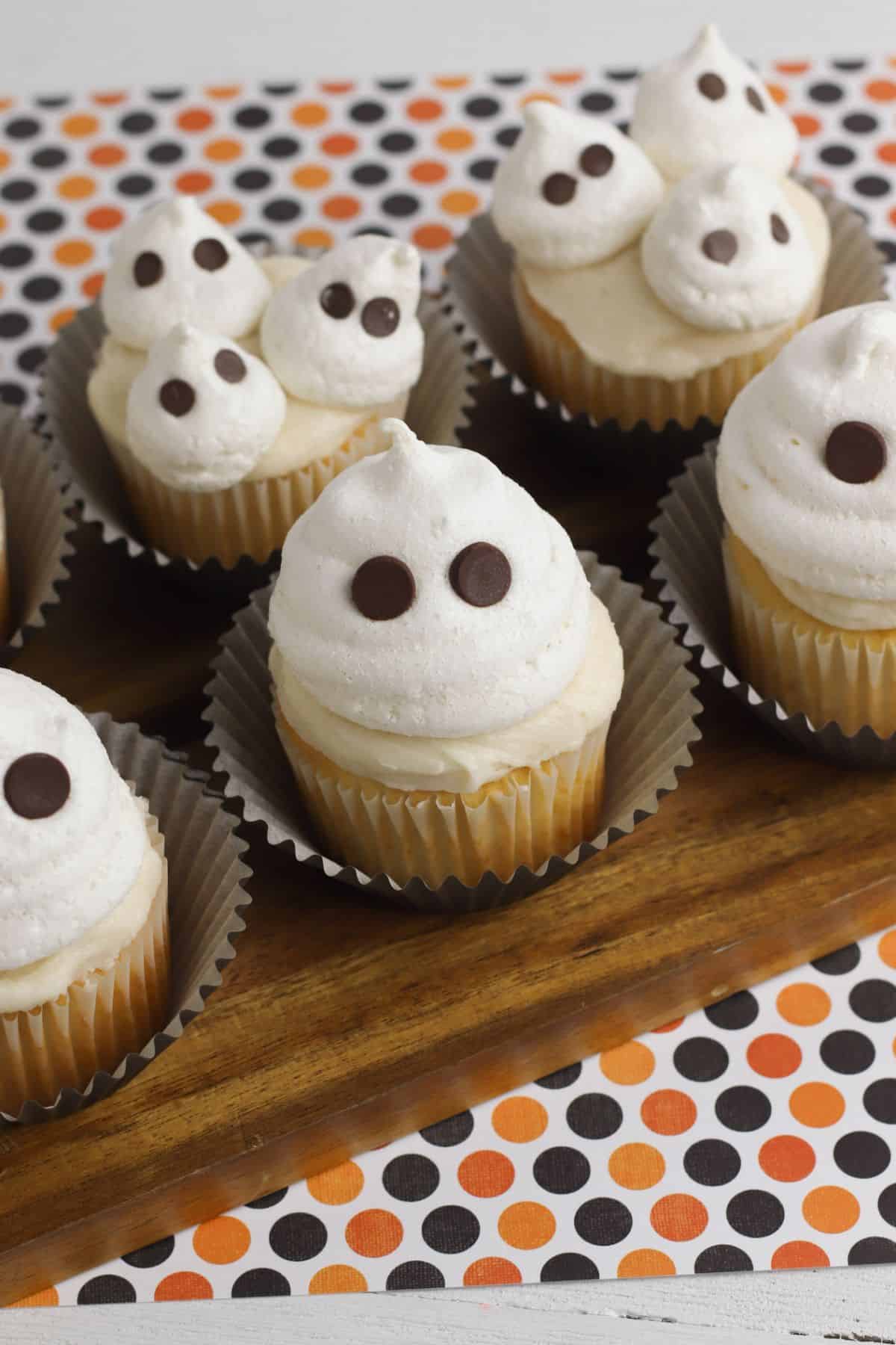 Halloween Ghost Cupcakes