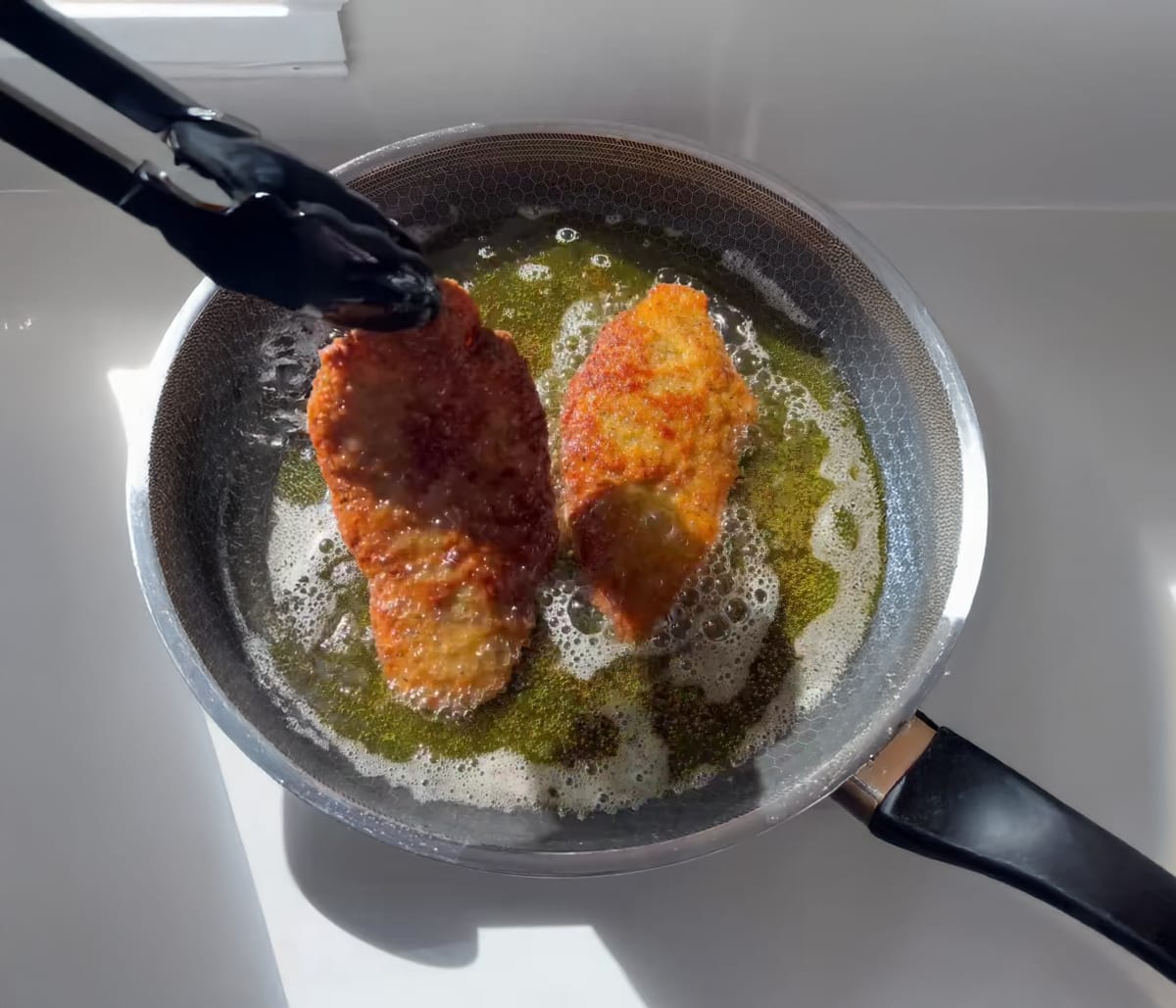 Crispy Chicken Alfredo