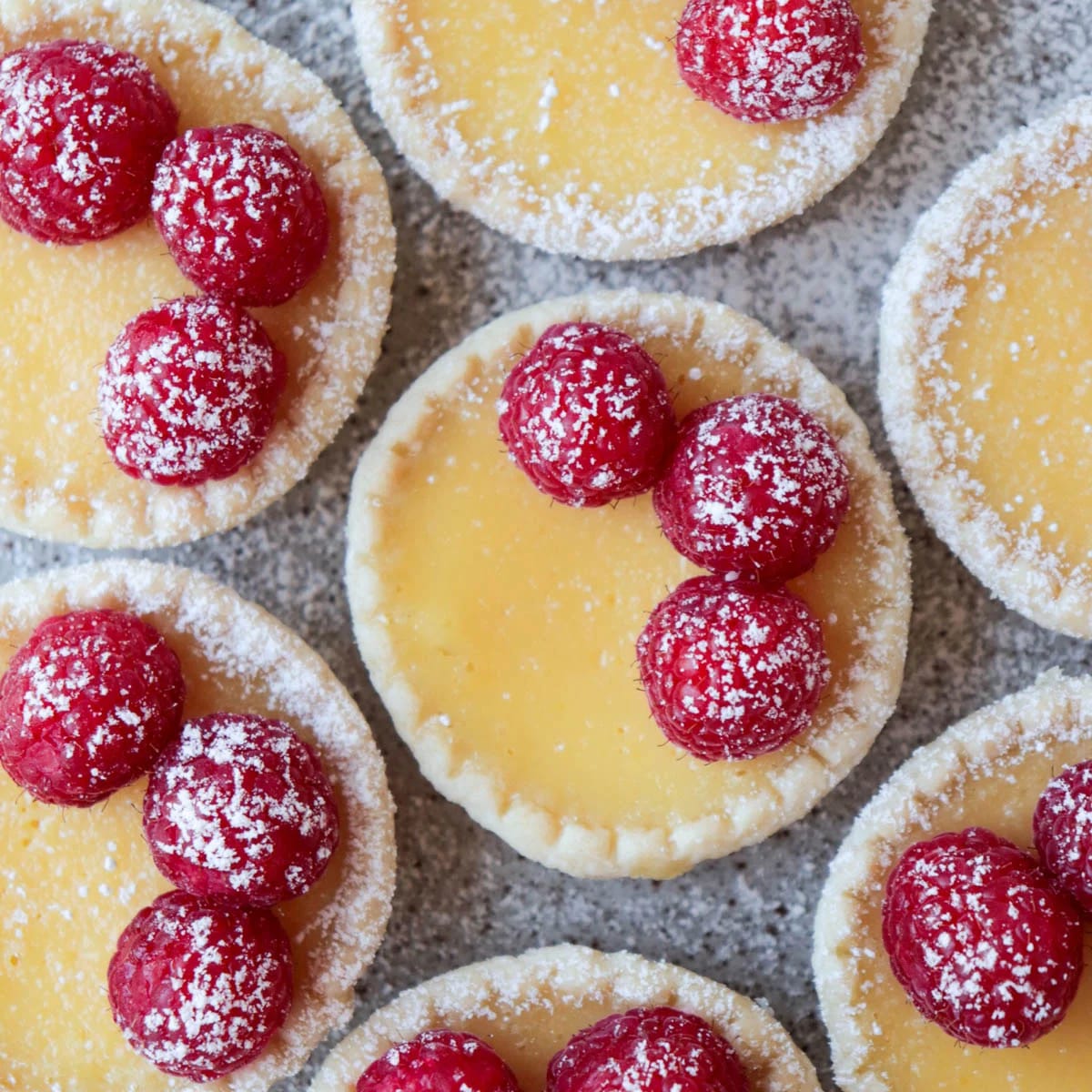 Raspberry Lemon Tarts