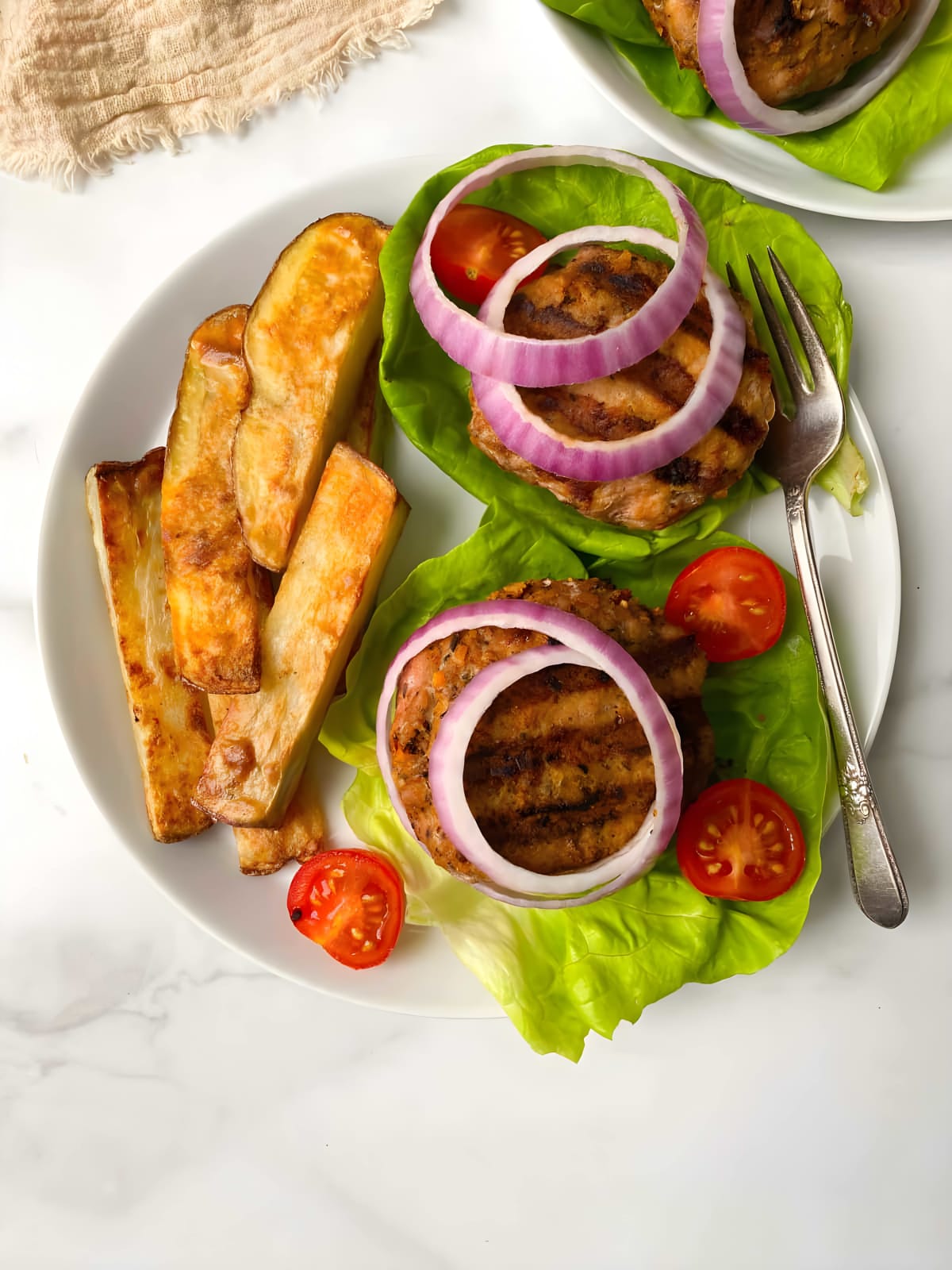 Paleo Garlic Herb Turkey Burgers