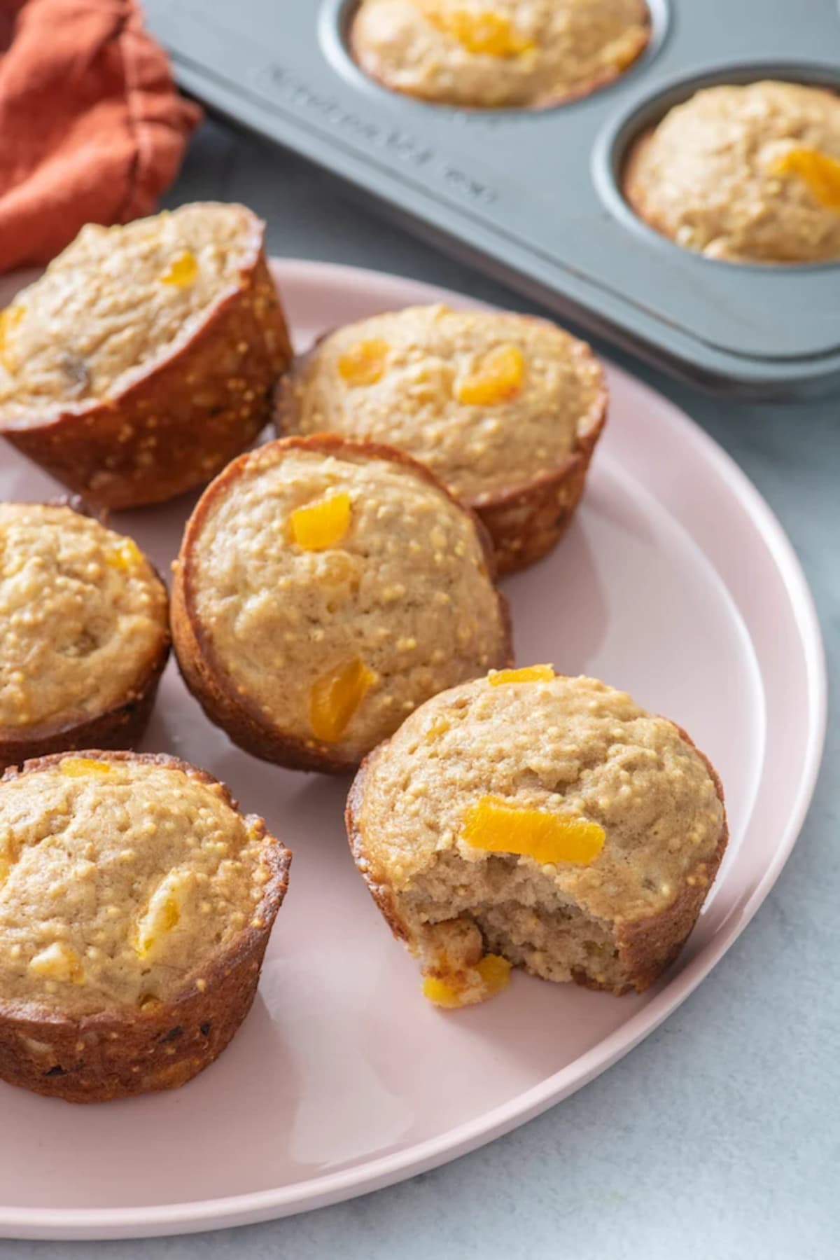 Apricot Millet Muffins